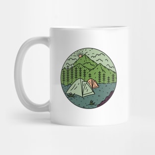 Adventure Camp Monoline Mug